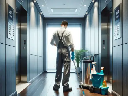 Entretien des halls de résidence